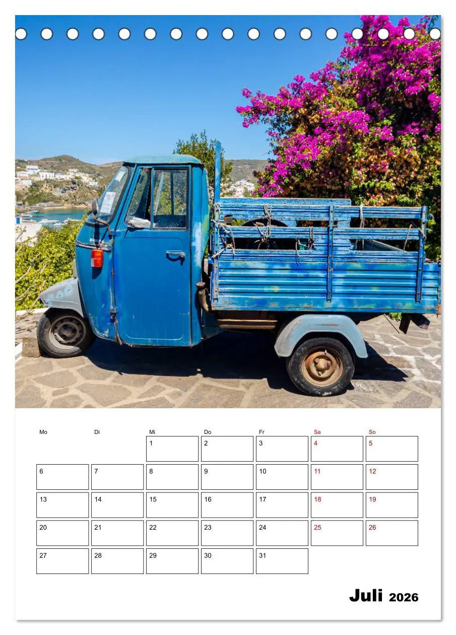 Bild: 9783516374278 | Insel Ponza - Italien (Tischkalender 2026 DIN A5 hoch), CALVENDO...