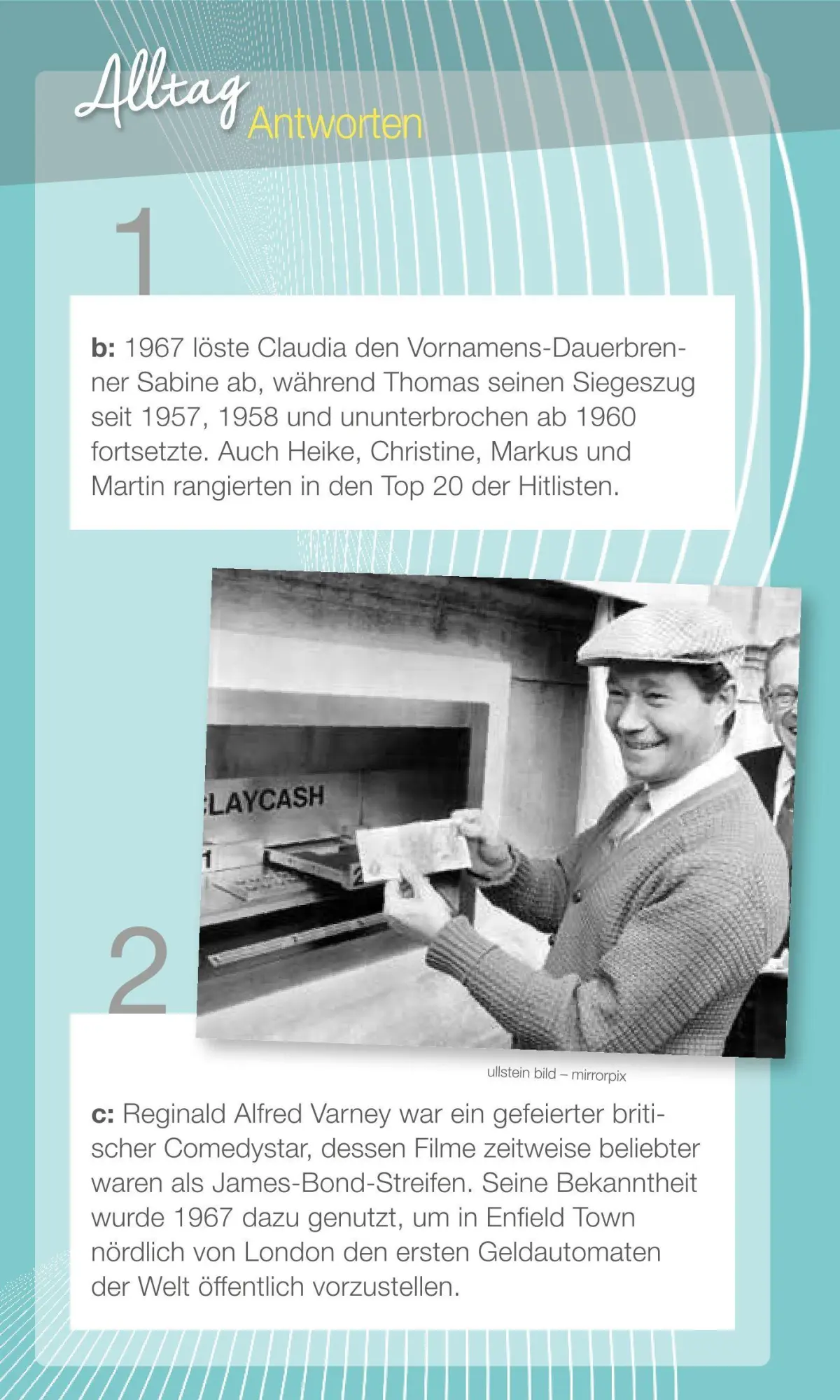 Bild: 9783831334278 | Wir vom Jahrgang 1967 - Das Quiz | Matthias Rickling | Taschenbuch