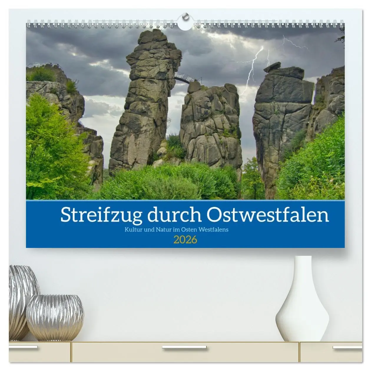 Cover: 9783457344378 | Streifzug durch Ostwestfalen (hochwertiger Premium Wandkalender...