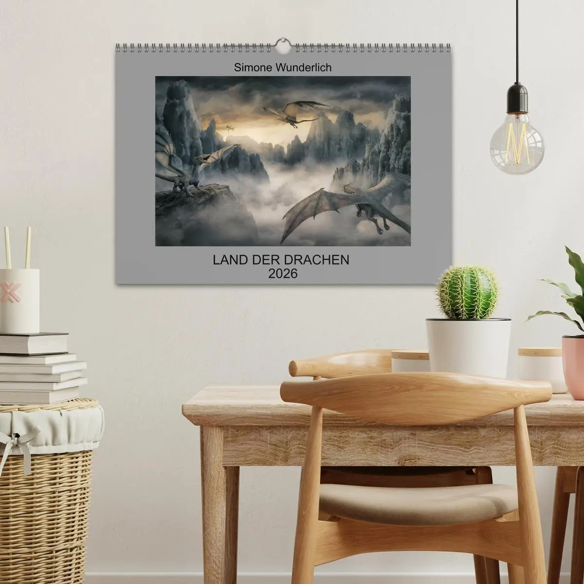 Bild: 9783457654378 | Land der Drachen (Wandkalender 2026 DIN A3 quer), CALVENDO...