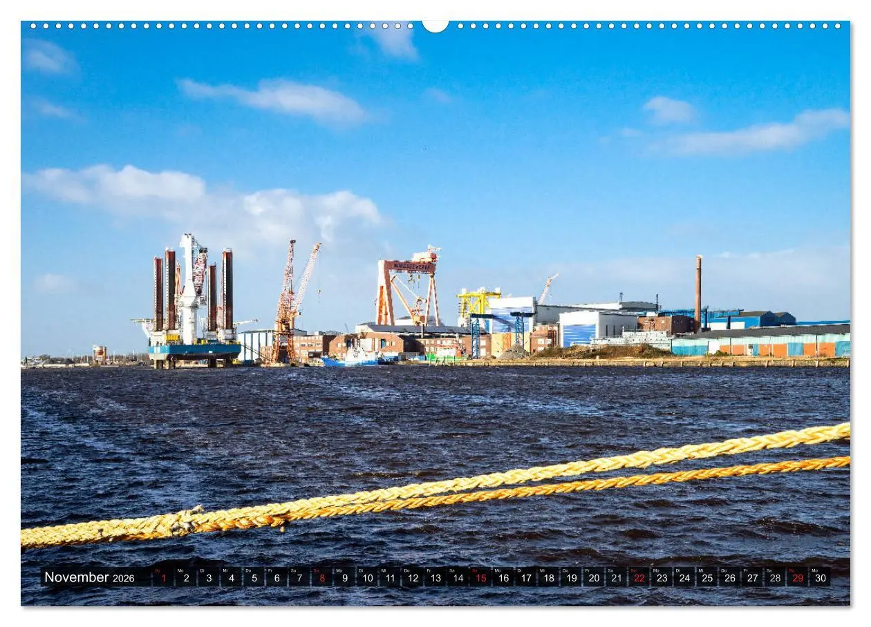 Bild: 9783457964378 | EMDEN Seehafenstadt mit Flair (Wandkalender 2026 DIN A2 quer),...