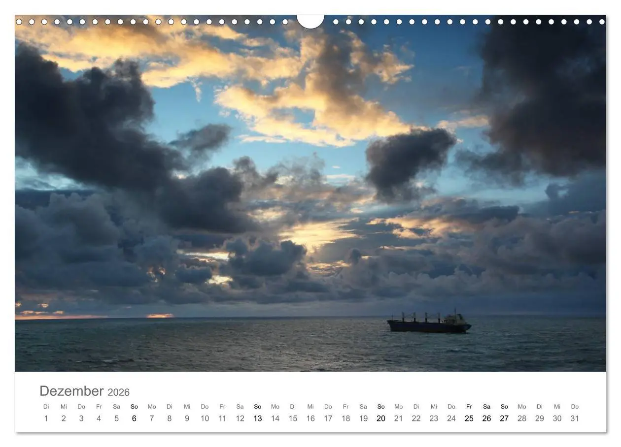 Bild: 9783516124378 | Faszination Schifffahrt - An Bord um die Welt (Wandkalender 2026...