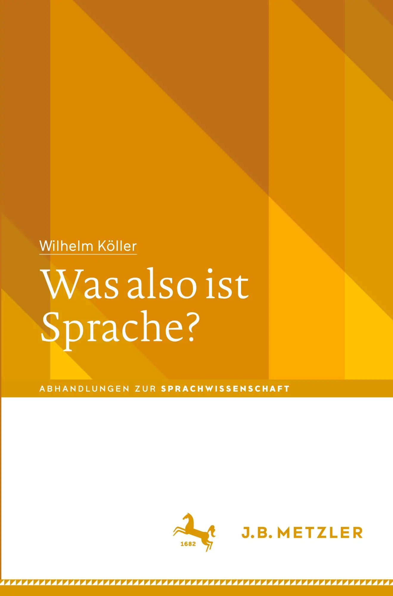 Cover: 9783662724378 | Was also ist Sprache? | Wilhelm Köller | Taschenbuch | vi | Deutsch