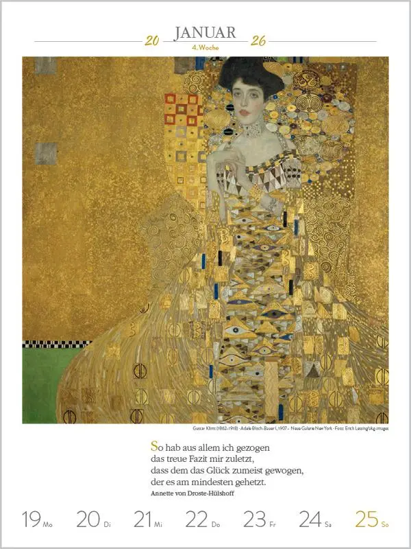 Bild: 9783731884378 | Literaturkalender Kunst 2026 | Verlag Korsch | Kalender | 54 S. | 2026
