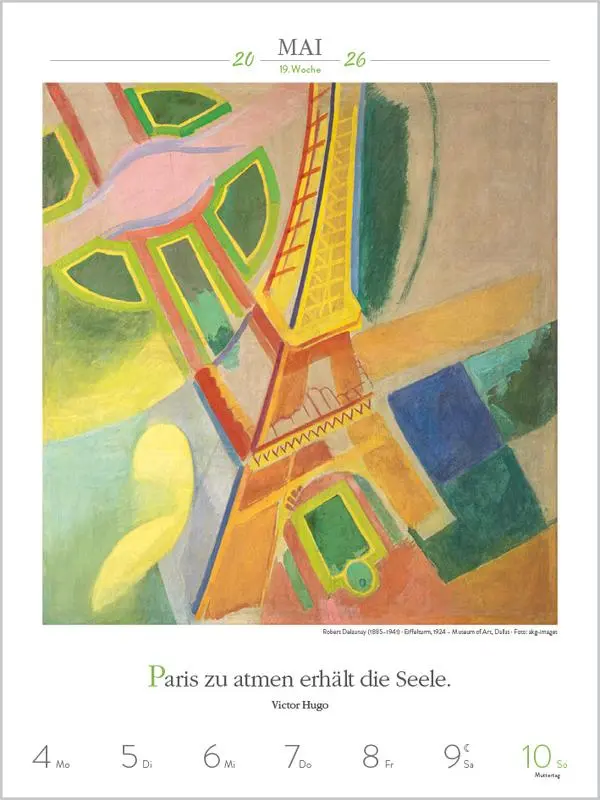 Bild: 9783731884378 | Literaturkalender Kunst 2026 | Verlag Korsch | Kalender | 54 S. | 2026