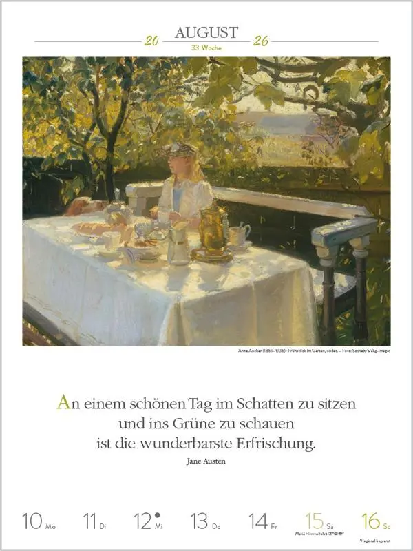 Bild: 9783731884378 | Literaturkalender Kunst 2026 | Verlag Korsch | Kalender | 54 S. | 2026