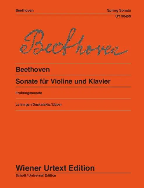 Cover: 9790500574378 | Sonate für Violine und Klavier | Ulrich Leisinger | Broschüre | 2025