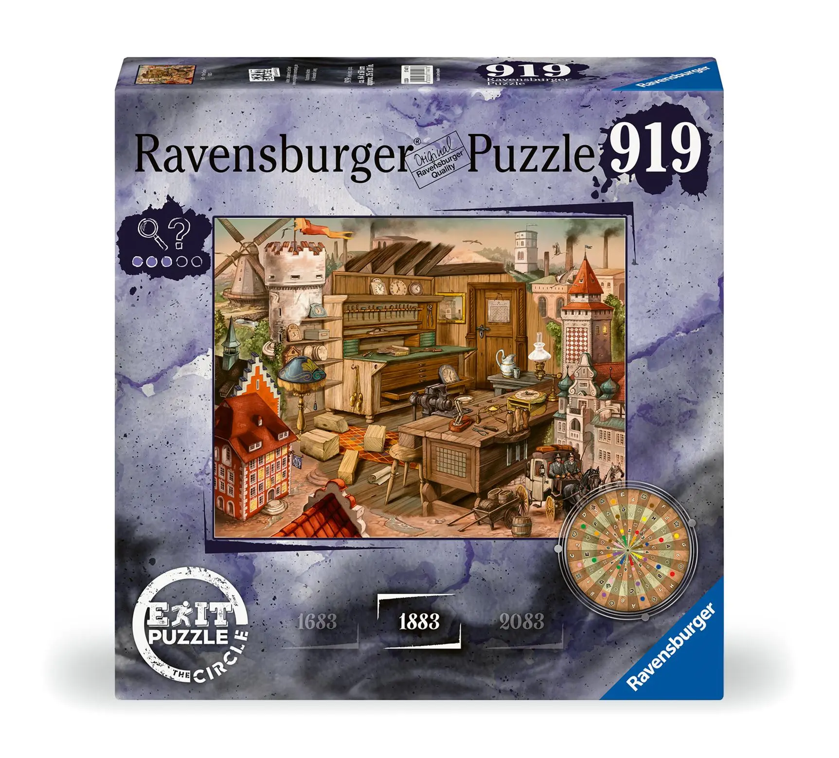 Cover: 4005556174478 | Erwachsenenpuzzle 919 Teile - Anno 1883 | Spiel | EXIT - the Circle