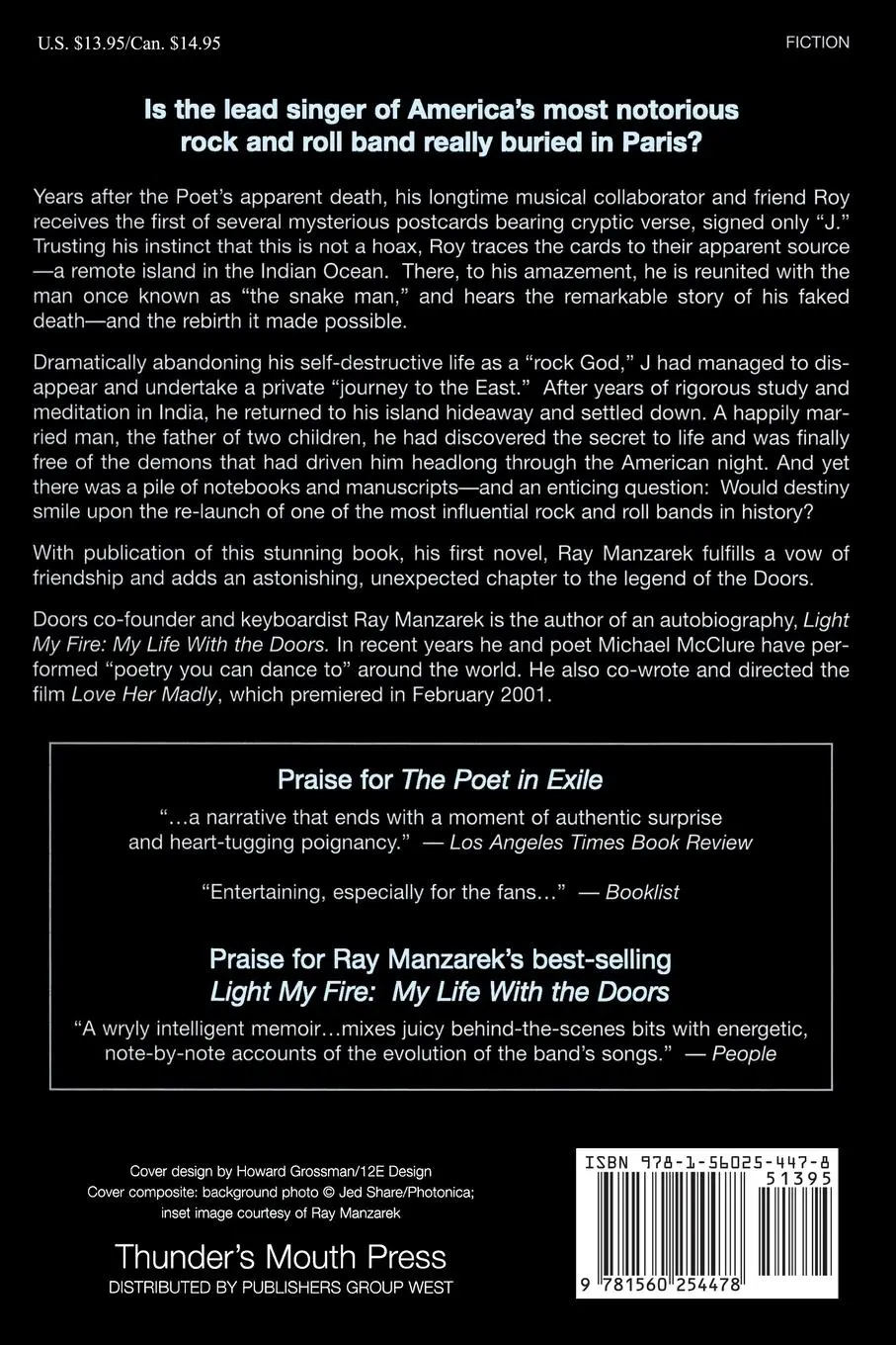 Rückseite: 9781560254478 | The Poet in Exile | Ray Manzarek | Taschenbuch | Englisch | 2002