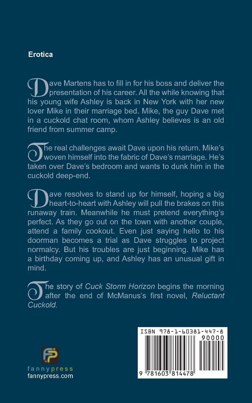 Rückseite: 9781603814478 | Cuck Storm Horizon | David McManus | Taschenbuch | Englisch | 2014