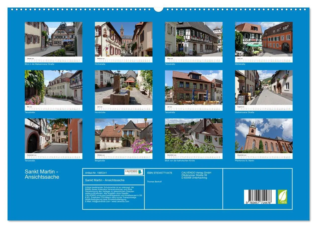 Bild: 9783457714478 | Sankt Martin - Ansichtssache (hochwertiger Premium Wandkalender...