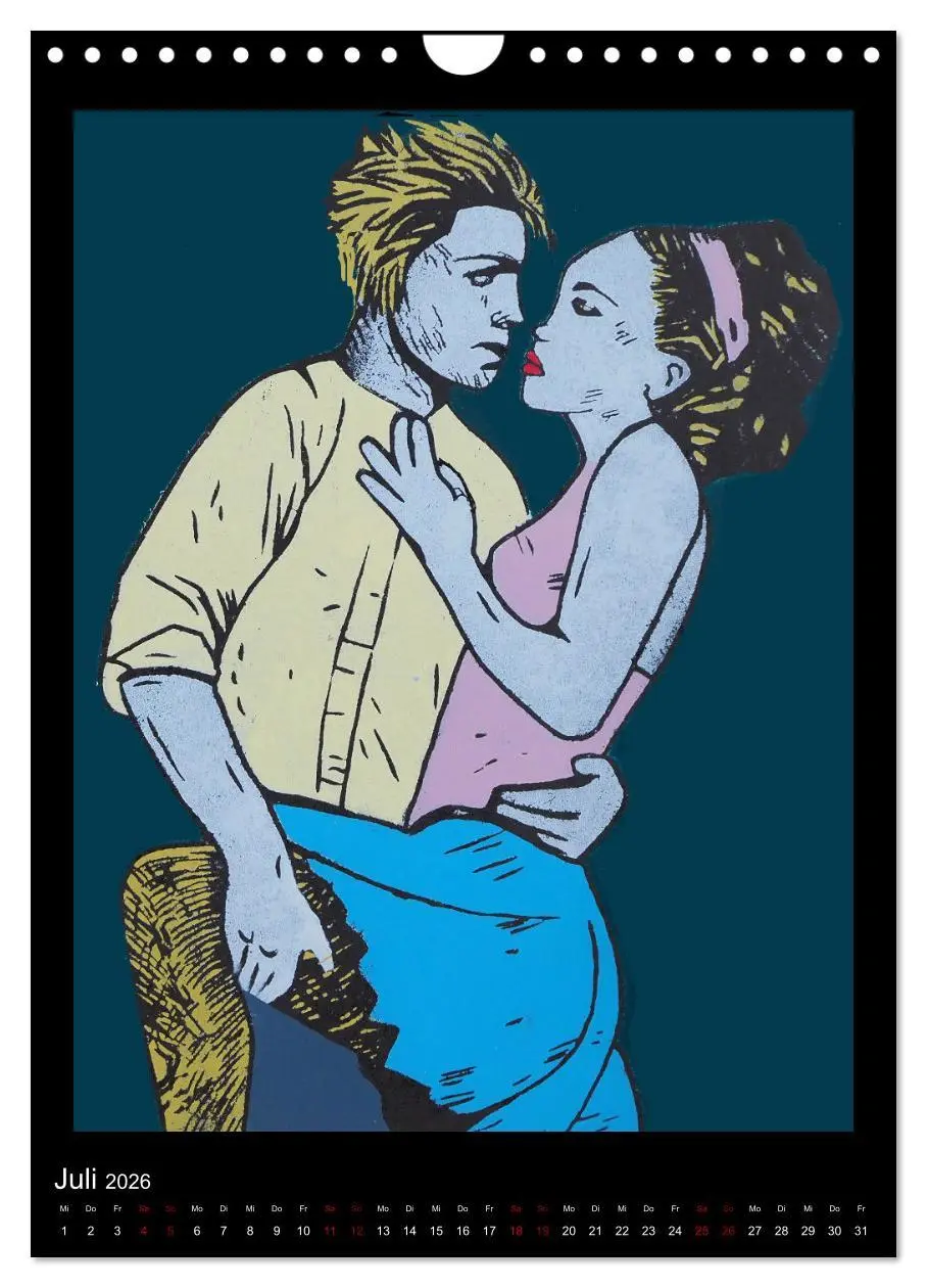 Bild: 9783516354478 | Tango - Momente einer Leidenschaft (Wandkalender 2026 DIN A4 hoch),...