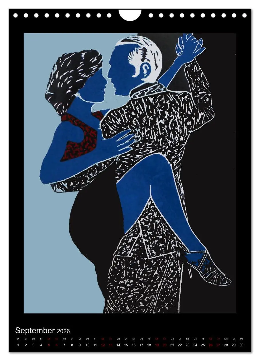 Bild: 9783516354478 | Tango - Momente einer Leidenschaft (Wandkalender 2026 DIN A4 hoch),...