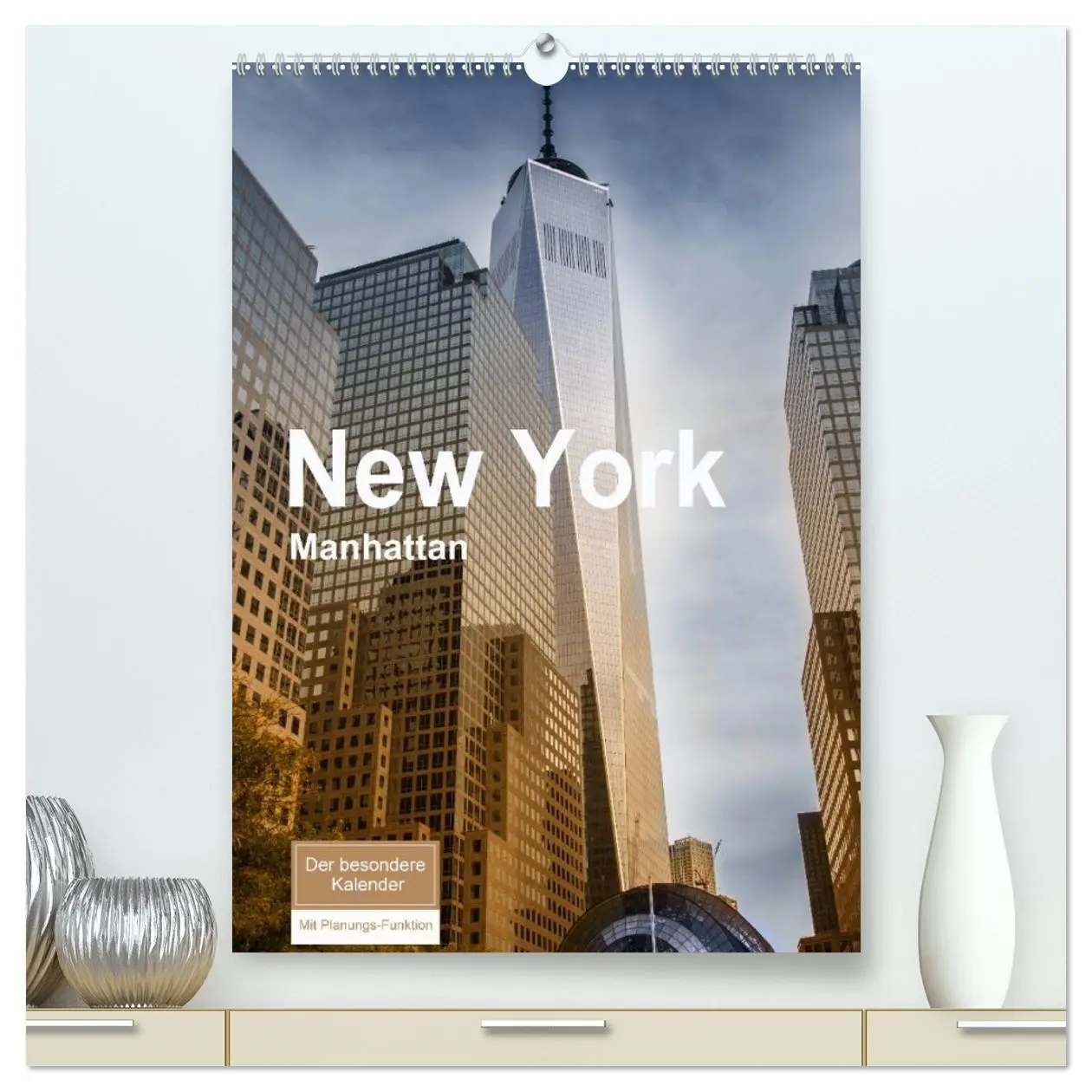 Cover: 9783516424478 | New York - Manhattan (hochwertiger Premium Wandkalender 2026 DIN A2...