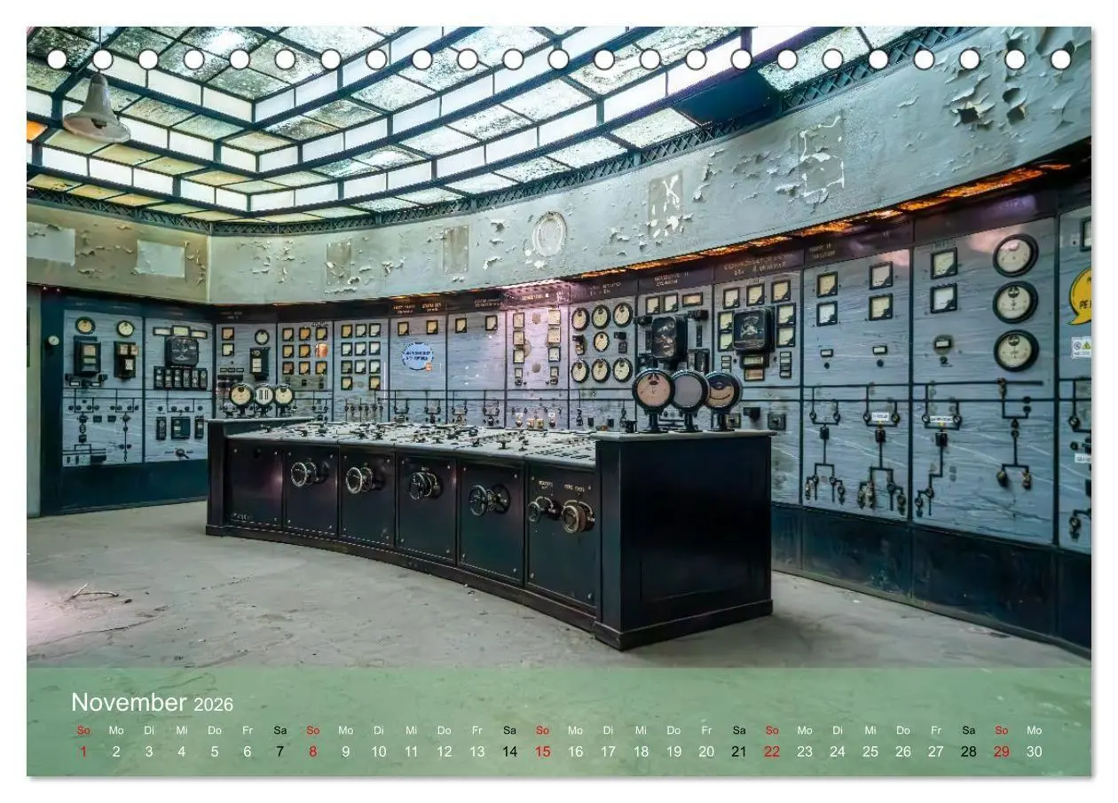 Bild: 9783516664478 | Betrieb eingestellt - Industrieruinen in Europa (Tischkalender 2026...