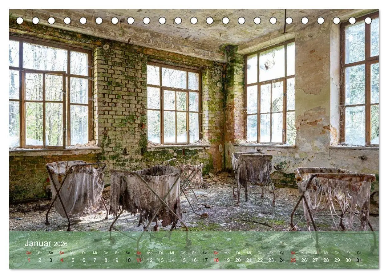 Bild: 9783516664478 | Betrieb eingestellt - Industrieruinen in Europa (Tischkalender 2026...