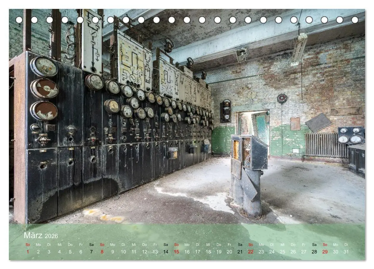 Bild: 9783516664478 | Betrieb eingestellt - Industrieruinen in Europa (Tischkalender 2026...