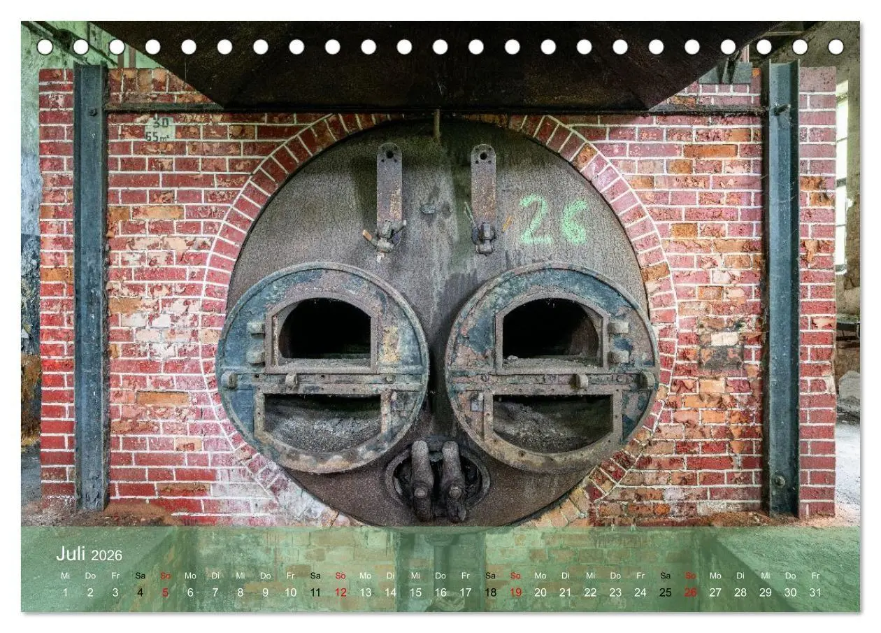 Bild: 9783516664478 | Betrieb eingestellt - Industrieruinen in Europa (Tischkalender 2026...