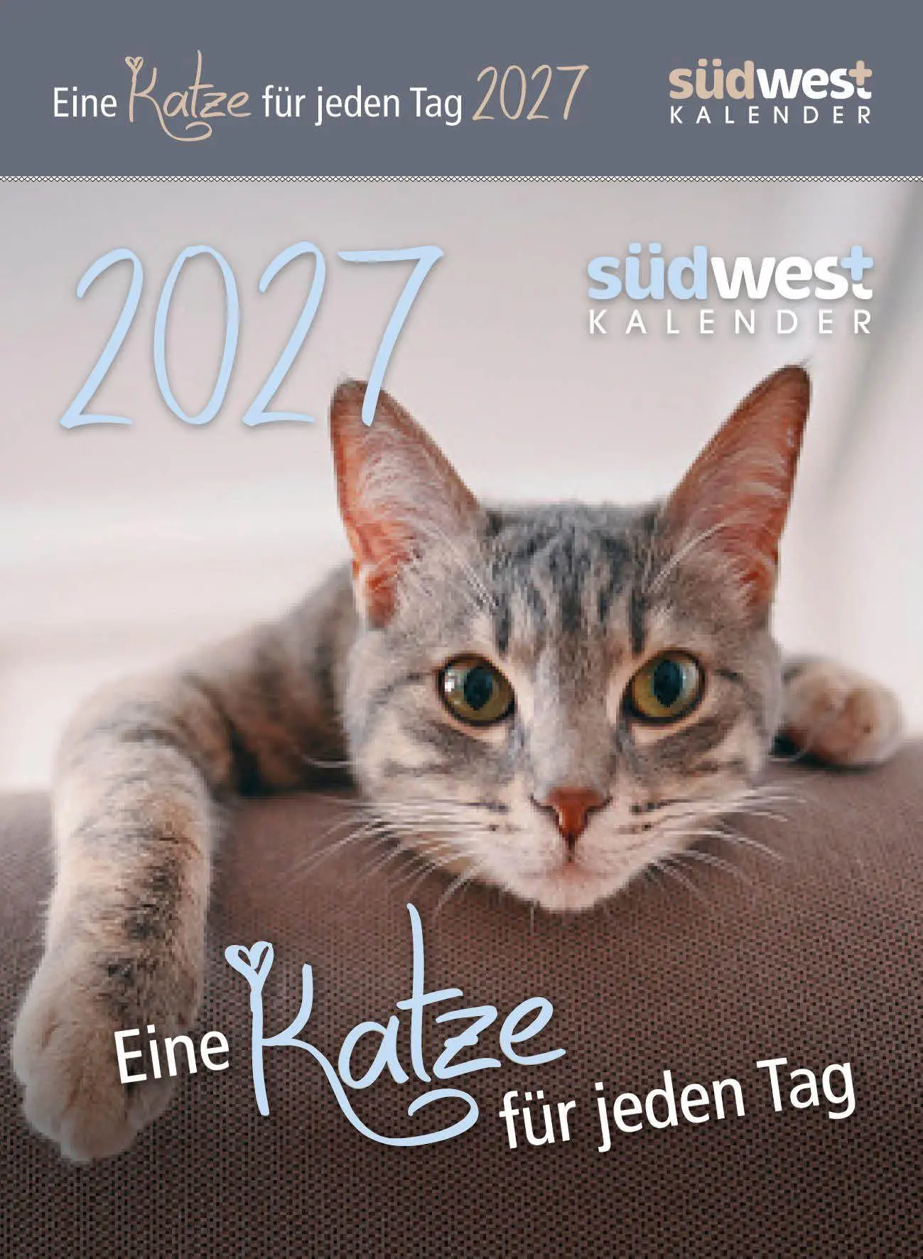 Cover: 9783517104478 | Eine Katze für jeden Tag 2027 - Tagesabreißkalender zum Aufstellen...