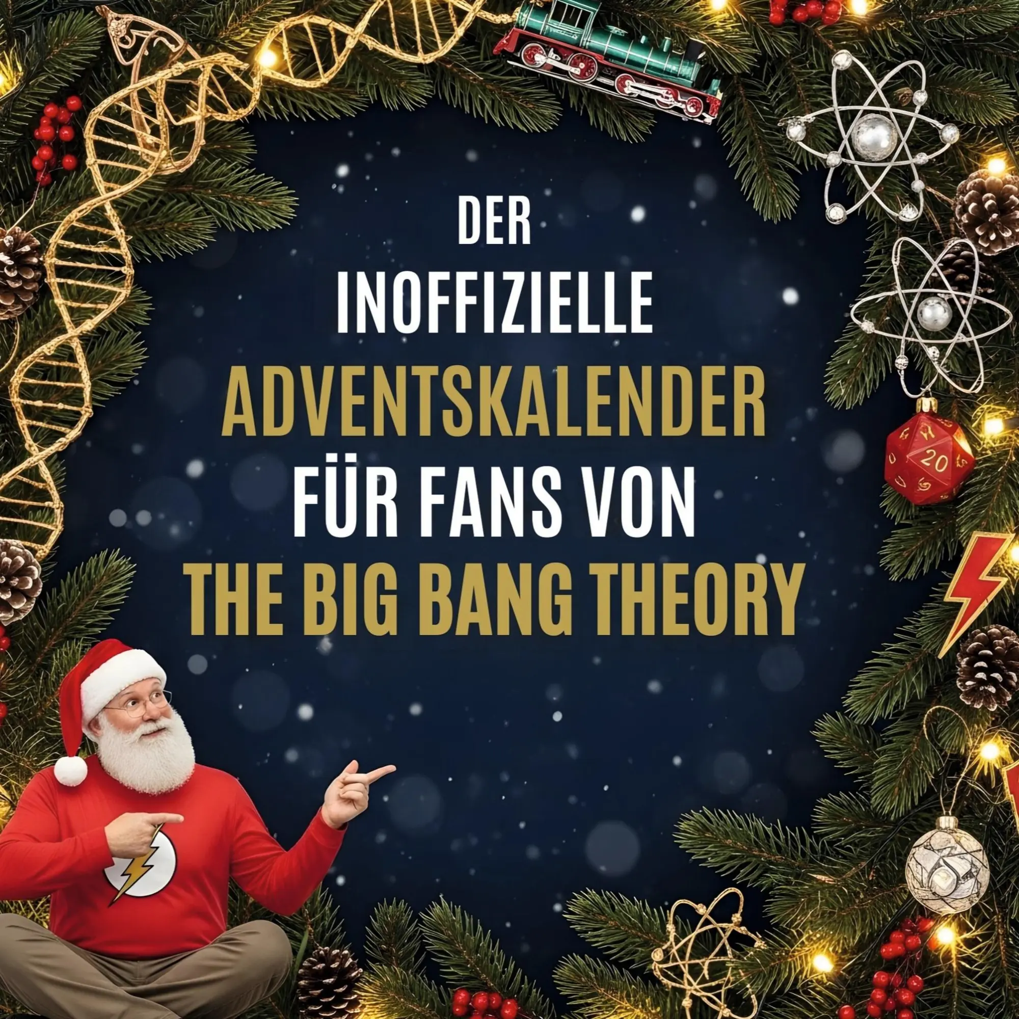 Cover: 9783695314478 | Der inoffizielle Adventskalender für Fans von The Big Bang Theory