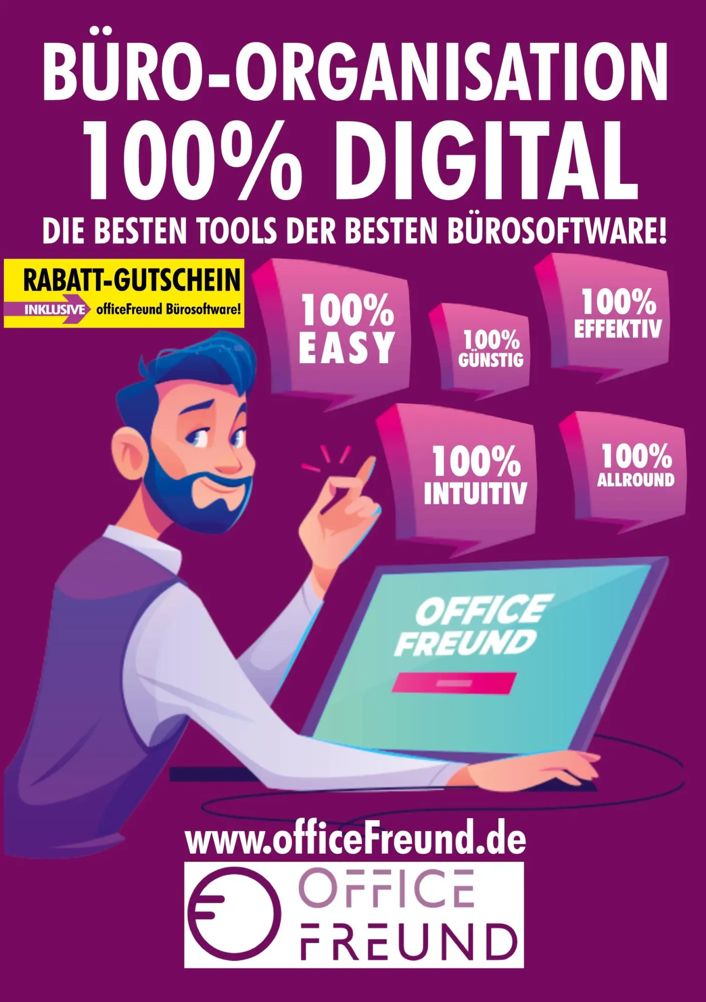 Cover: 9783754334478 | Büro-Organisation 100% digital | Arnold Spatz | Taschenbuch | 88 S.