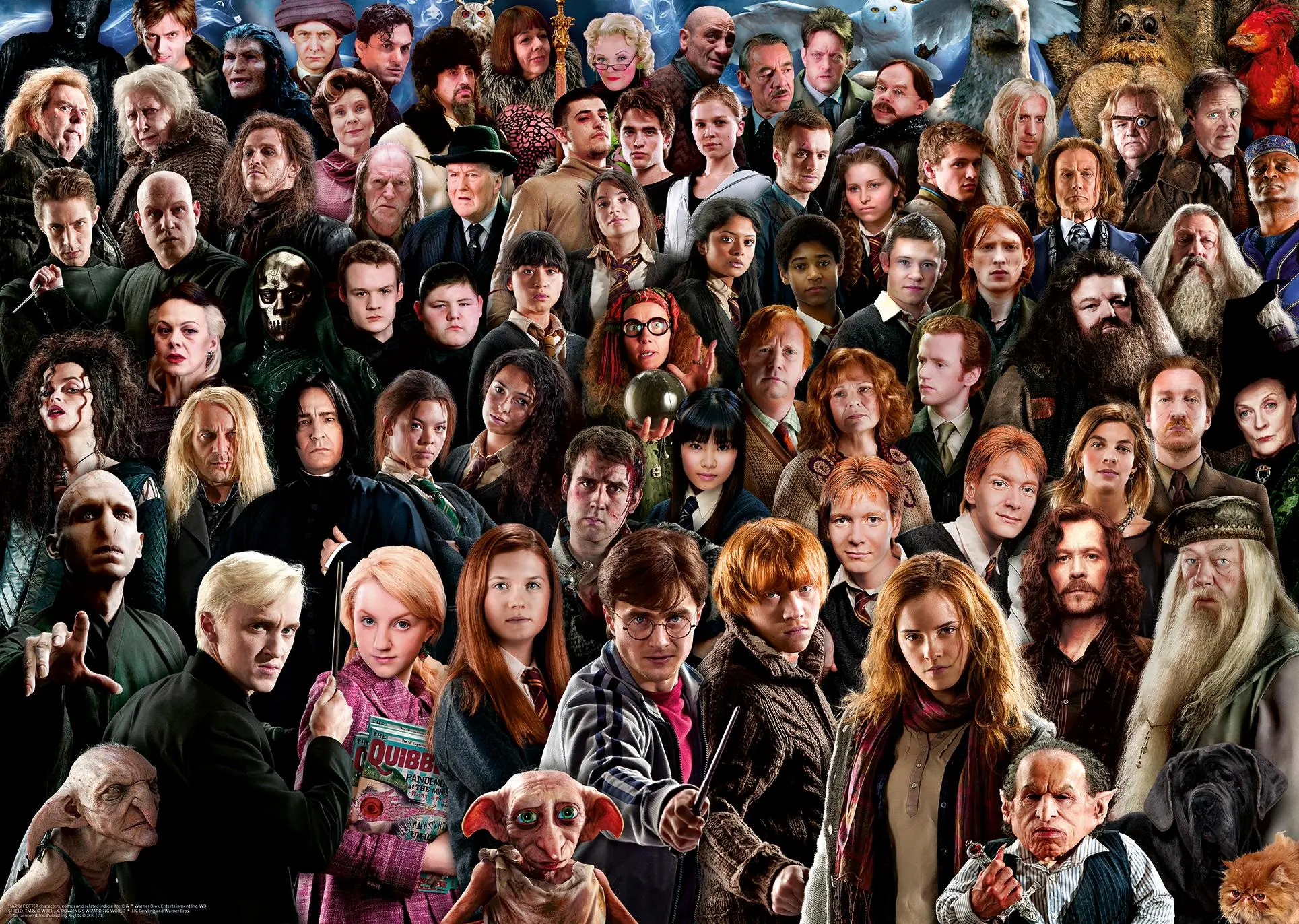 Cover: 4005555004578 | Erwachsenenpuzzle 1000 Teile - Challenge Harry Potter | Spiel | 2024