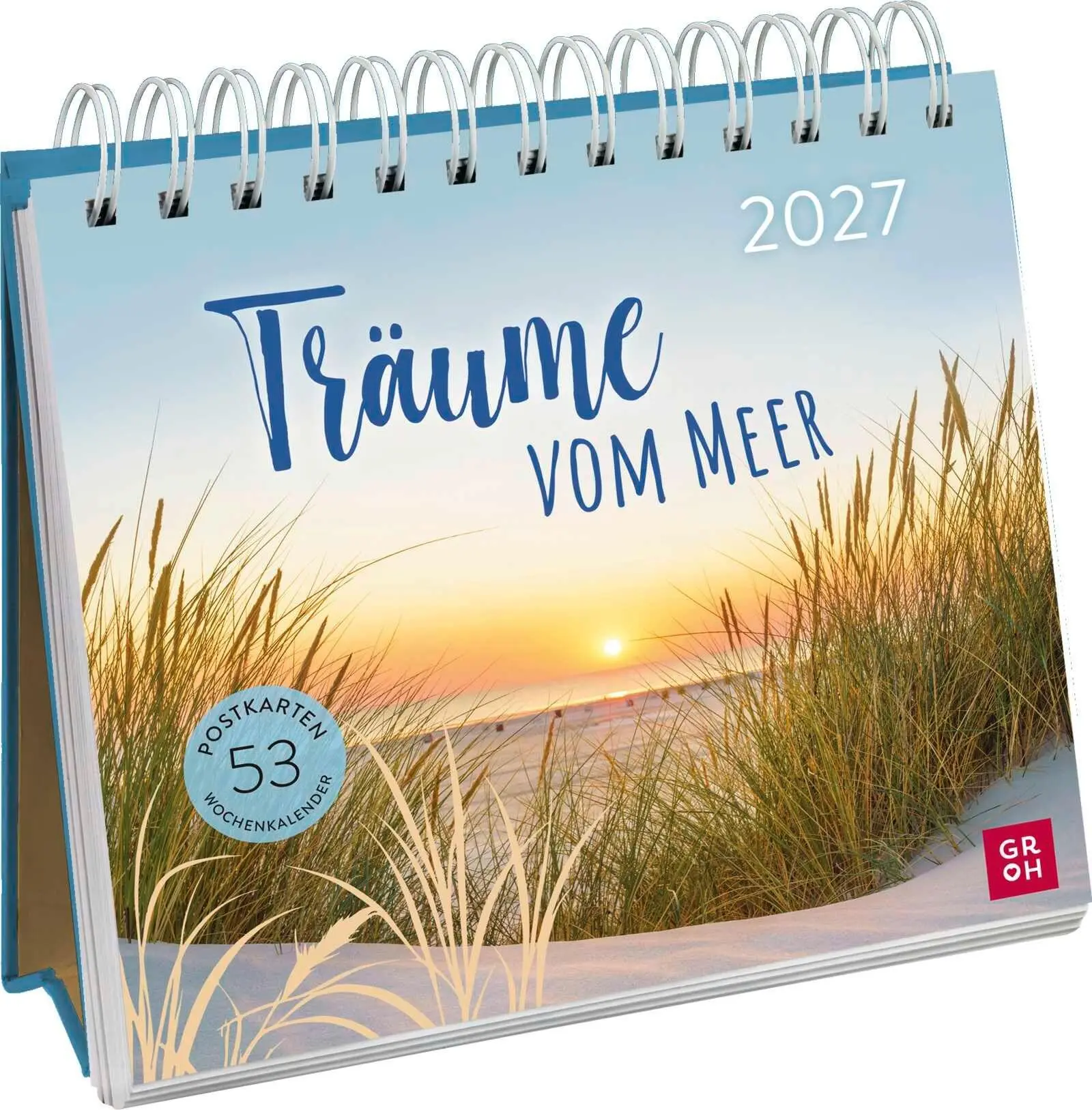 Cover: 4036442014578 | Postkartenkalender 2027: Träume vom Meer | Groh Verlag | Kalender