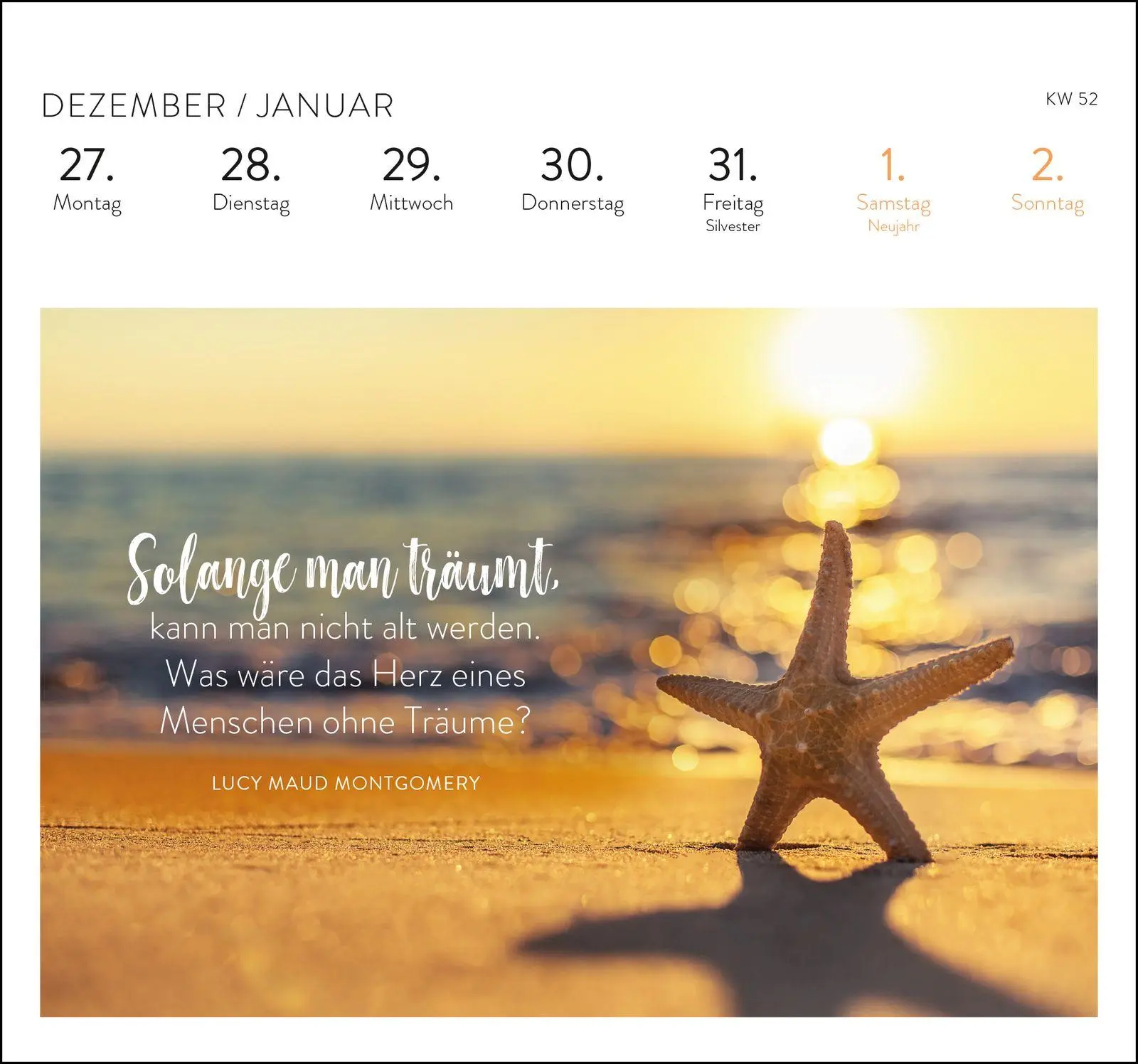 Bild: 4036442014578 | Postkartenkalender 2027: Träume vom Meer | Groh Verlag | Kalender