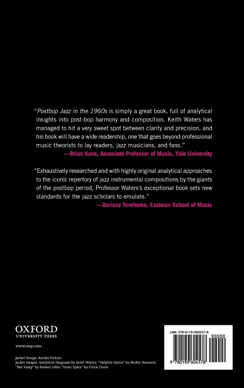 Rückseite: 9780190604578 | Postbop Jazz in the 1960s C | Waters | Buch | Englisch | 2019