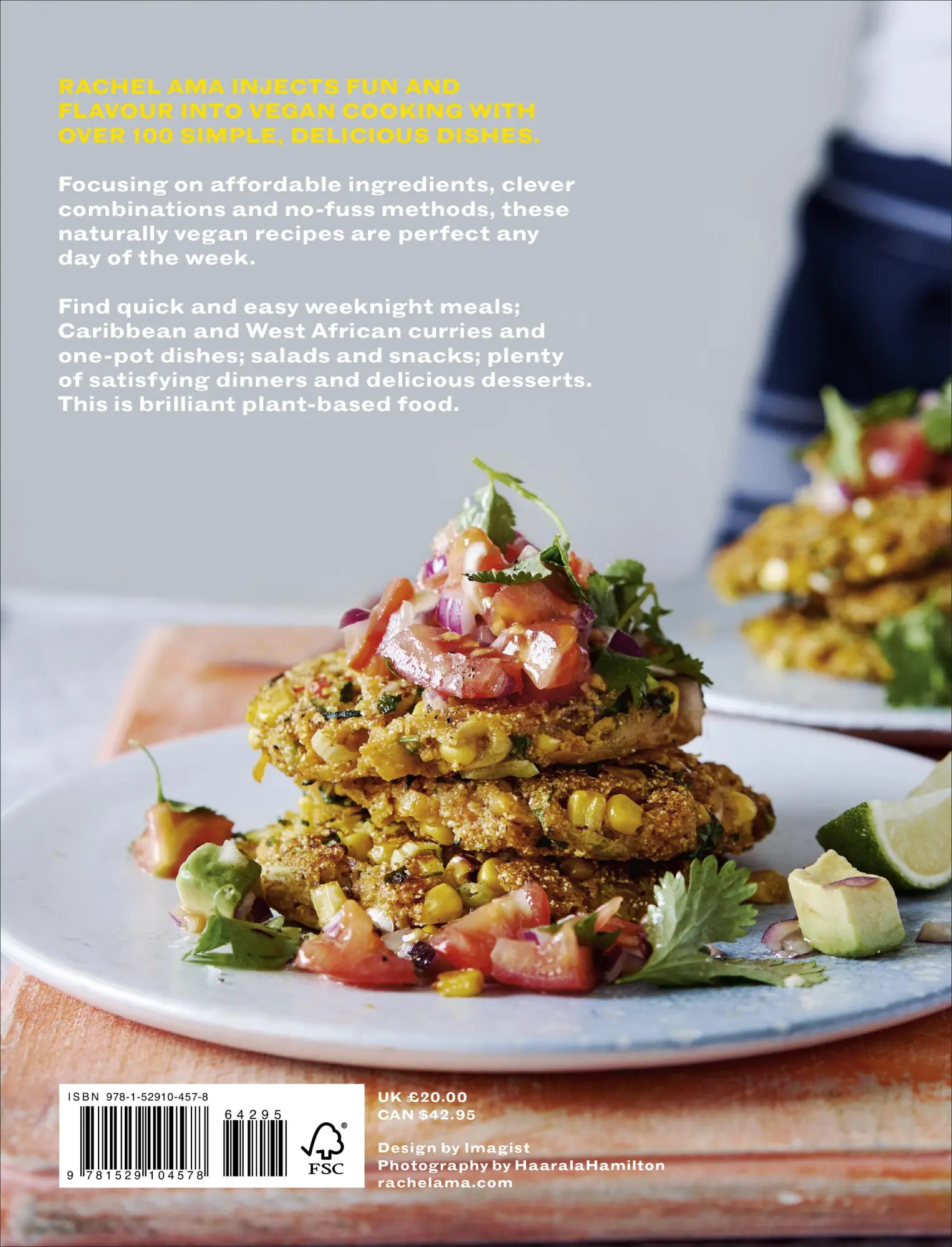 Rückseite: 9781529104578 | Rachel Ama's Vegan Eats | Tasty Plant-Based Recipes for Every Day