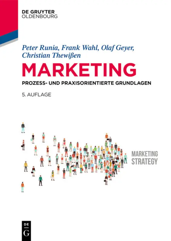 Cover: 9783110584578 | Marketing | Prozess- und praxisorientierte Grundlagen | Peter Runia