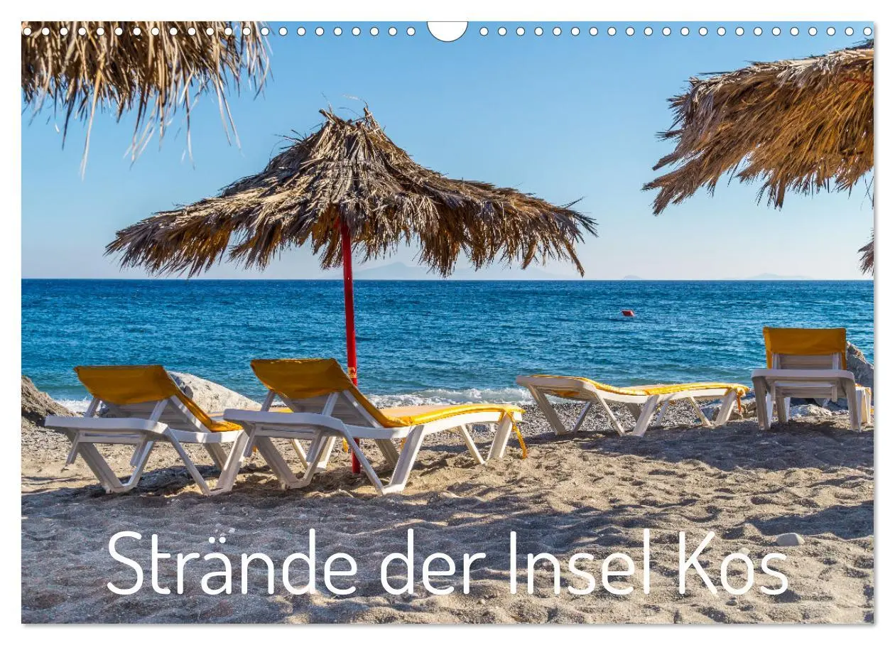 Cover: 9783457634578 | Strände der Insel Kos (Wandkalender 2026 DIN A3 quer), CALVENDO...
