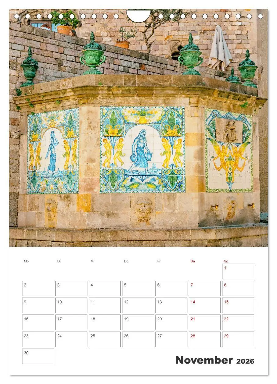 Bild: 9783516344578 | Barcelona - Urlaubsplaner (Wandkalender 2026 DIN A4 hoch), CALVENDO...