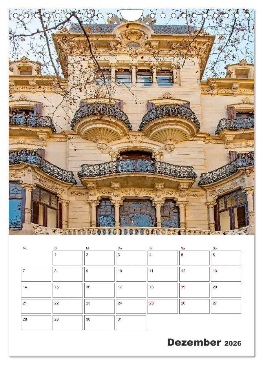Bild: 9783516344578 | Barcelona - Urlaubsplaner (Wandkalender 2026 DIN A4 hoch), CALVENDO...