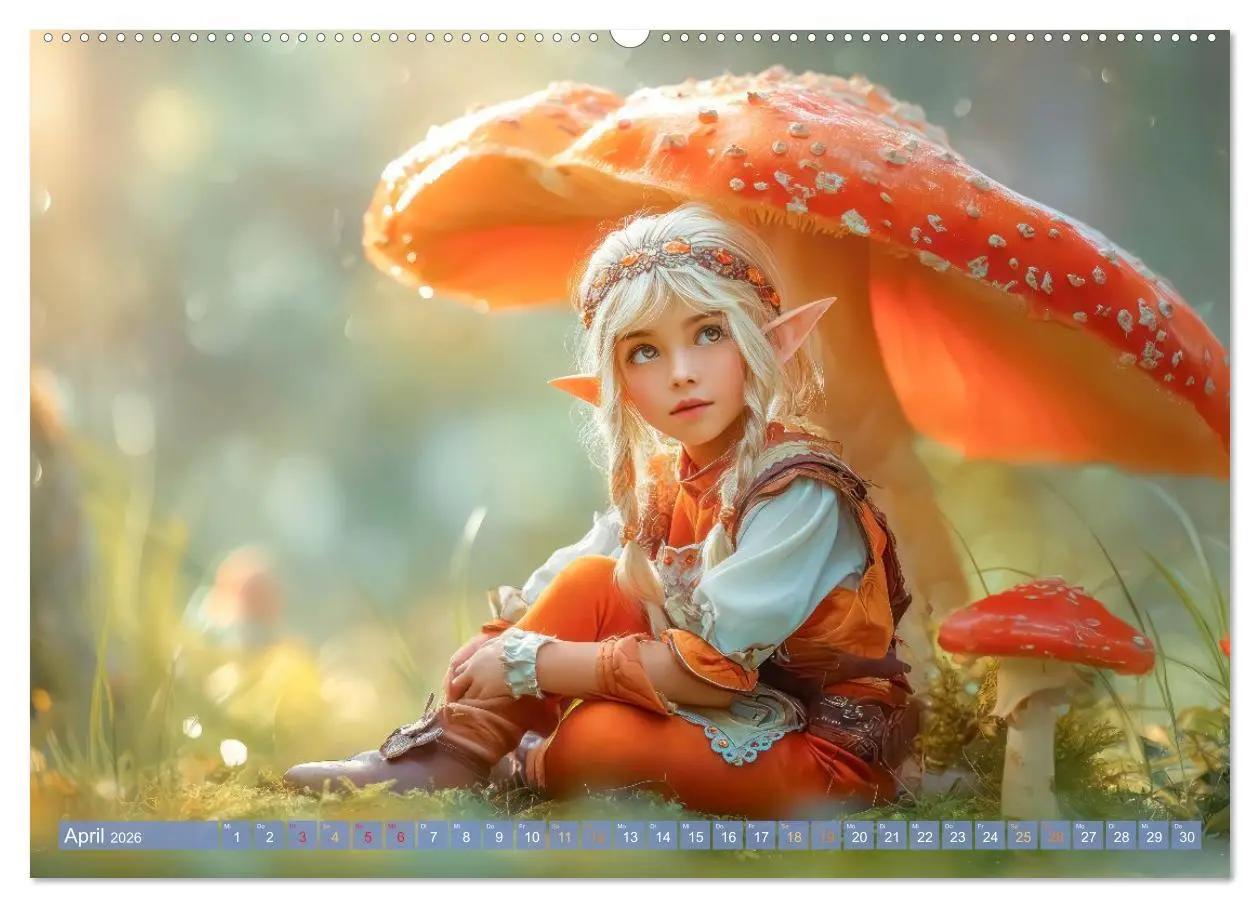 Bild: 9783516584578 | Elfenkinder - Zauberhaft lichtvolle Wesen (hochwertiger Premium...