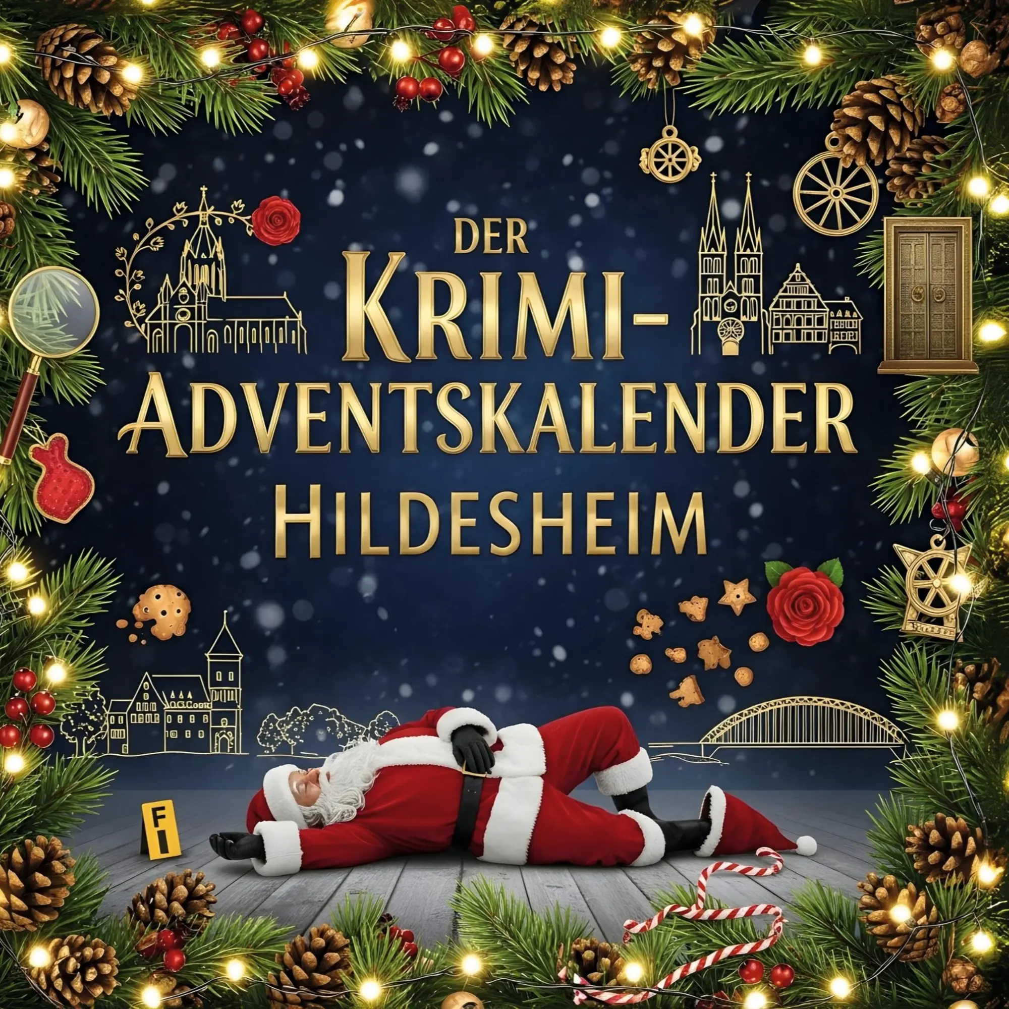 Cover: 9783695304578 | Der Krimi-Adventskalender Hildesheim | Mordsverdächtig in 24 Akten