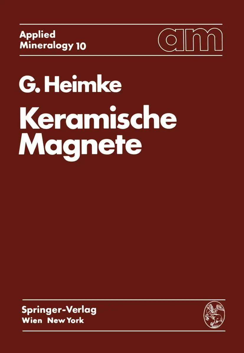 Cover: 9783709184578 | Keramische Magnete | G. Heimke | Taschenbuch | xii | Deutsch | 2012