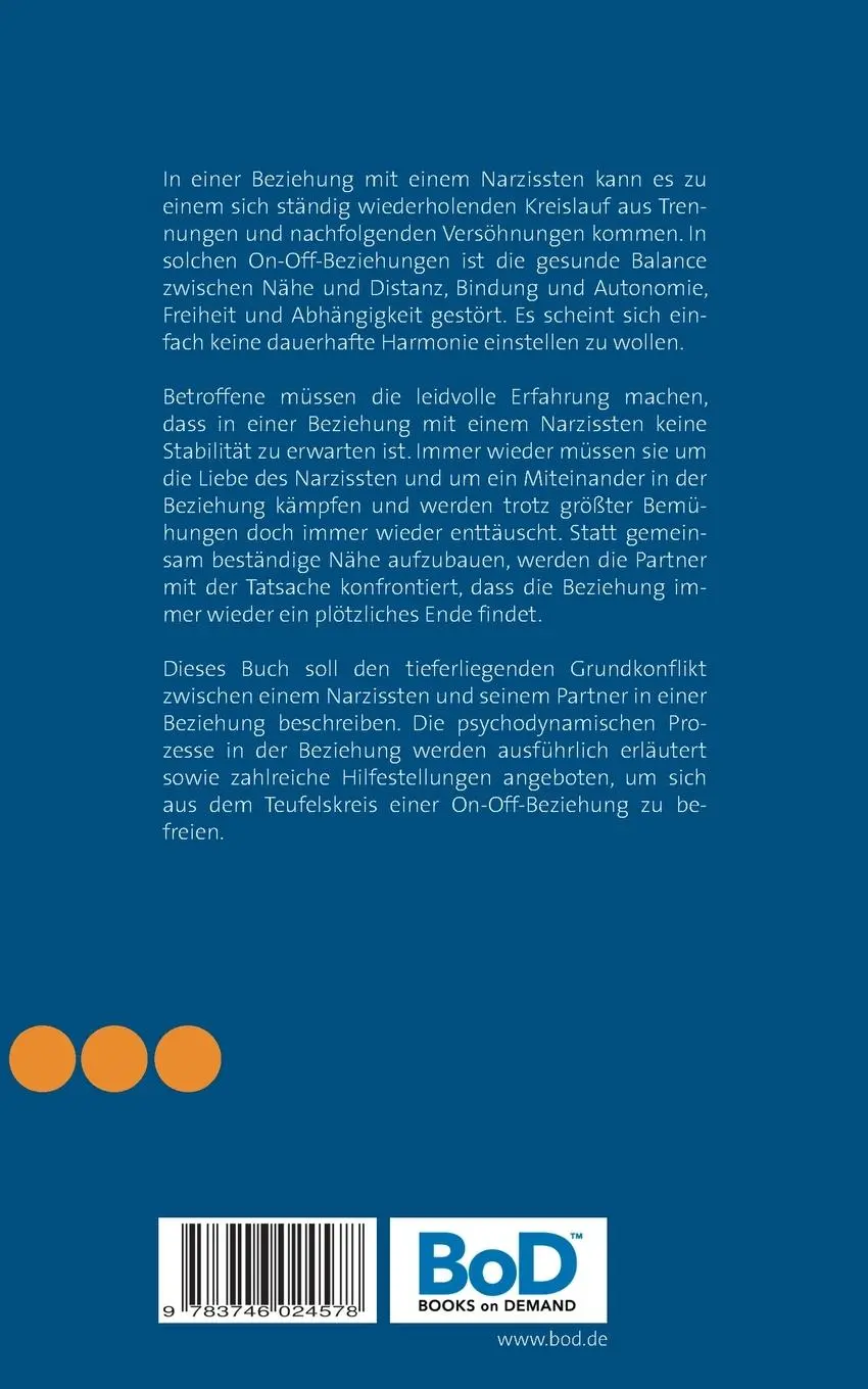 Rückseite: 9783746024578 | Das On-Off-Beziehungsdrama | Sven Grüttefien | Taschenbuch | 164 S.