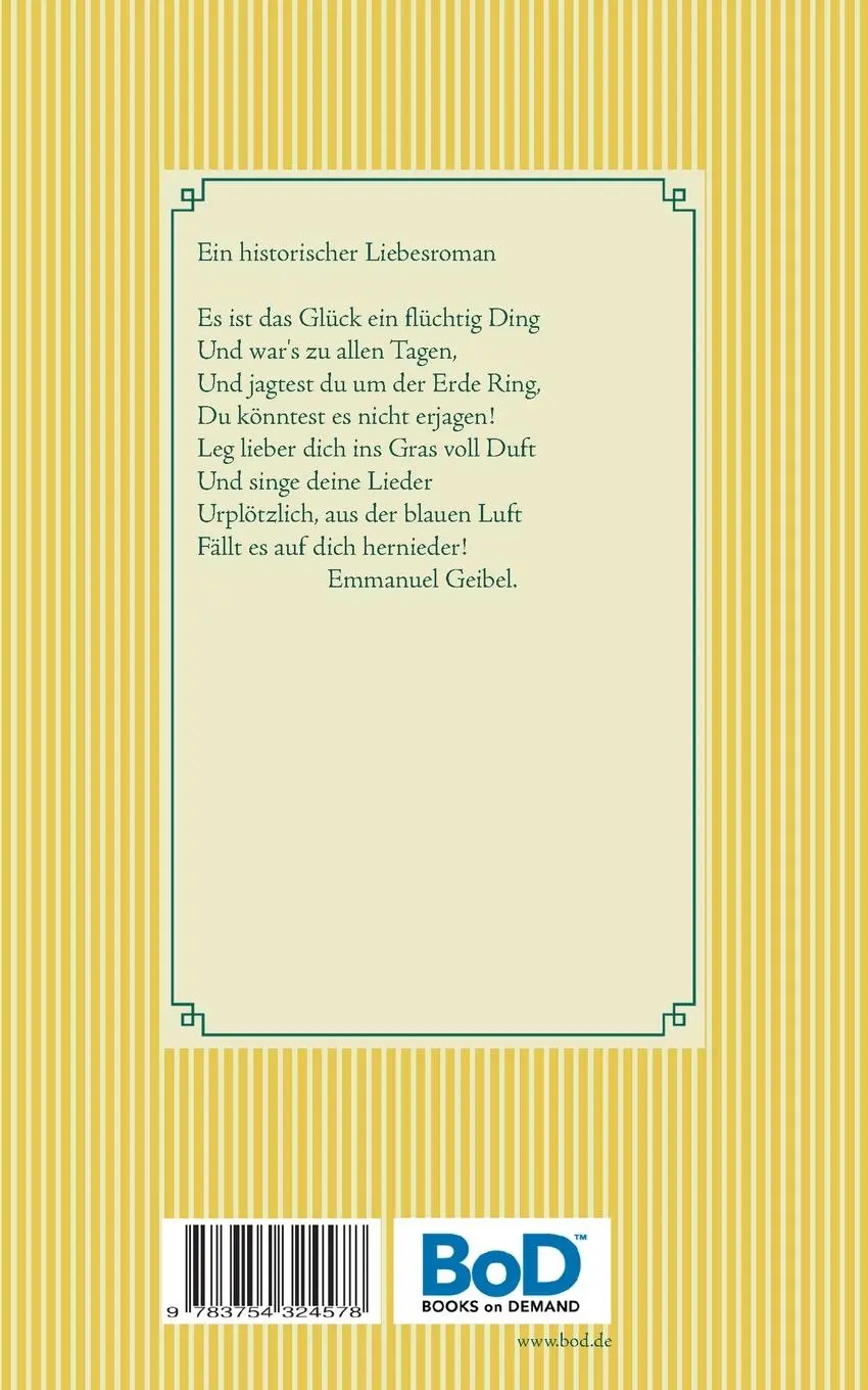 Rückseite: 9783754324578 | Der Stern des Glücks | Nataly Von Eschstruth | Taschenbuch | Paperback