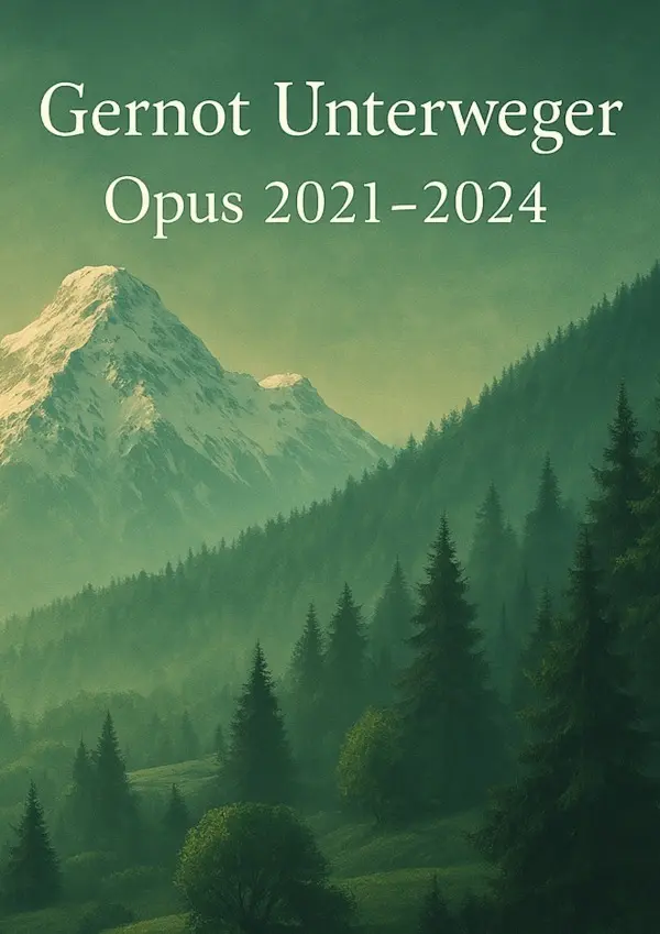 Cover: 9783819074578 | Gernot Unterweger Opus 2021 - 2024 | Gitarre zum Verlieben. DE | Buch