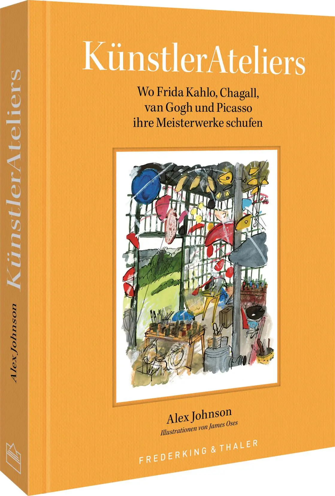 Cover: 9783954164578 | KünstlerAteliers | Alex Johnson (u. a.) | Buch | 192 S. | Deutsch