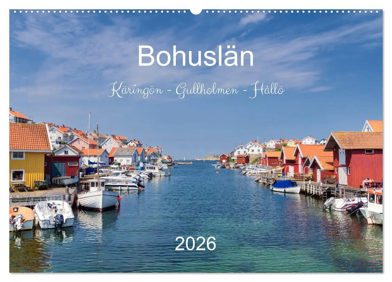 Cover: 9783457624678 | Bohuslän. Käringön - Gullholmen - Hållö (Wandkalender 2026 DIN A2...