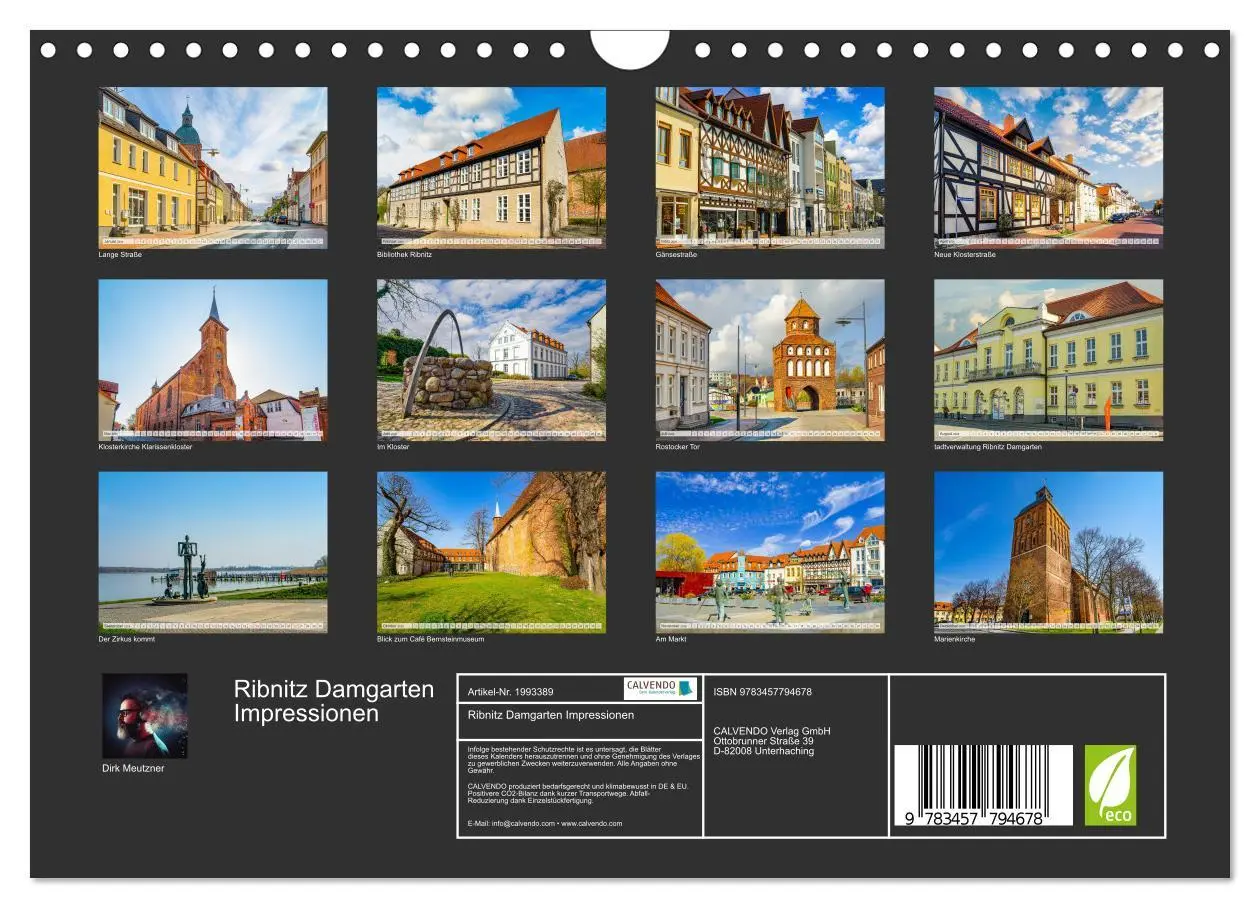 Bild: 9783457794678 | Ribnitz Damgarten Impressionen (Wandkalender 2026 DIN A4 quer),...