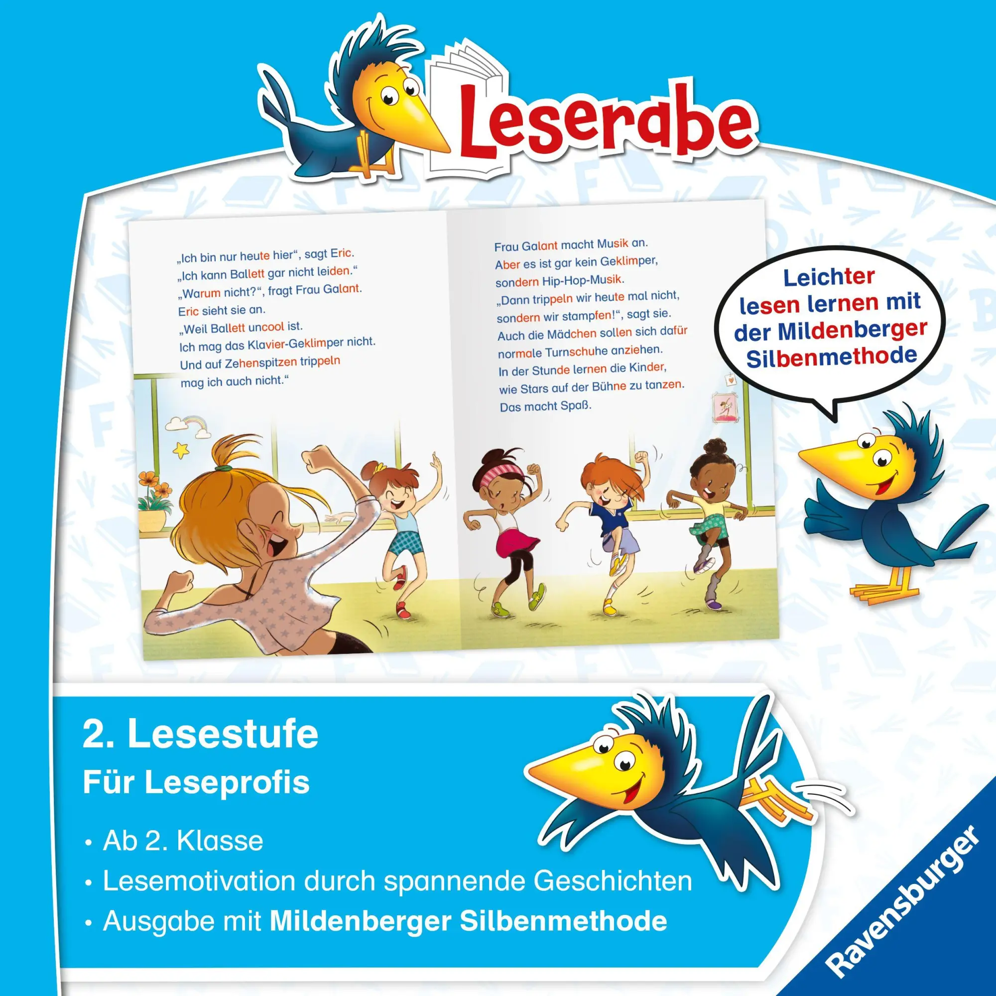 Bild: 9783473464678 | Leserabe mit Mildenberger Silbenmethode - Ballettgeschichten | Buch