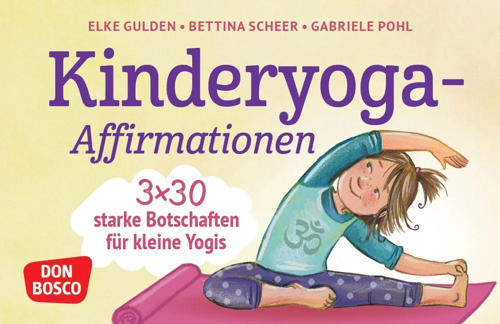 Cover: 4260694924778 | Kinderyoga-Affirmationen. 3 x 30 starke Botschaften für kleine Yogis