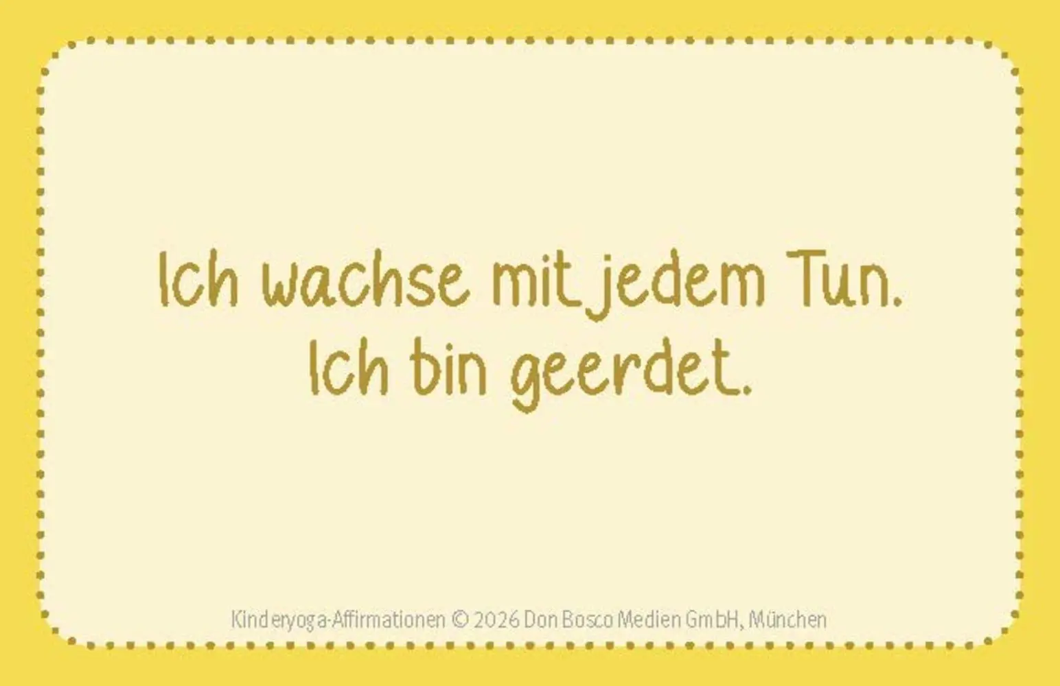 Bild: 4260694924778 | Kinderyoga-Affirmationen. 3 x 30 starke Botschaften für kleine Yogis