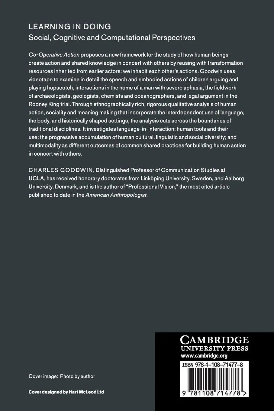 Rückseite: 9781108714778 | Co-Operative Action | Charles Goodwin | Taschenbuch | Englisch | 2019