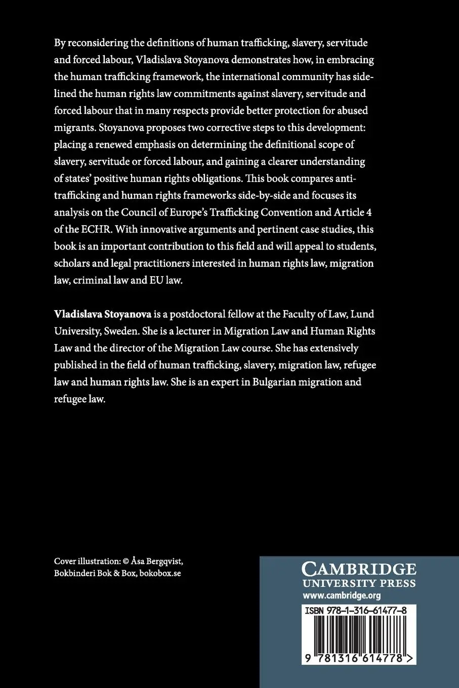 Rückseite: 9781316614778 | Human Trafficking and Slavery Reconsidered | Vladislava Stoyanova