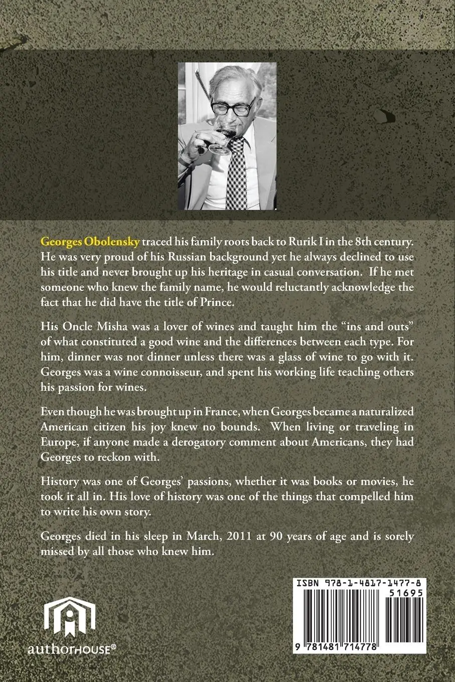 Rückseite: 9781481714778 | Forever Russian | Memoirs of a Vagabond Prince | Georges Obolensky