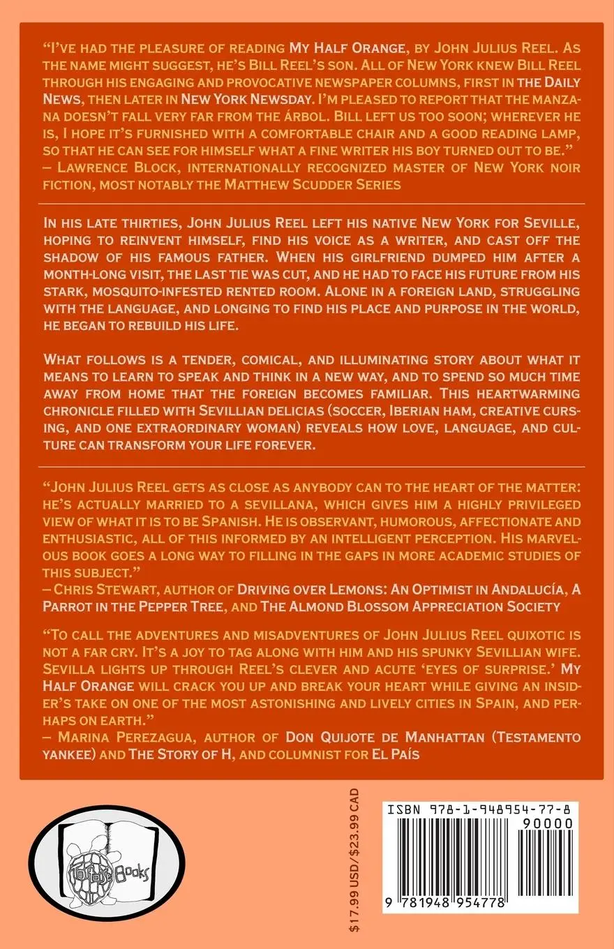 Rückseite: 9781948954778 | My Half Orange | A Story of Love and Language in Seville | Reel | Buch